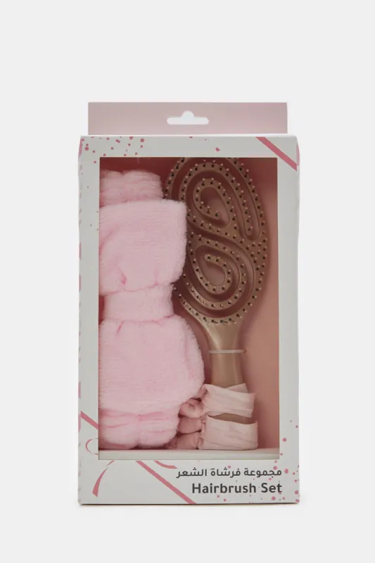 Women Assorted Hair Brush Set made by Redtag