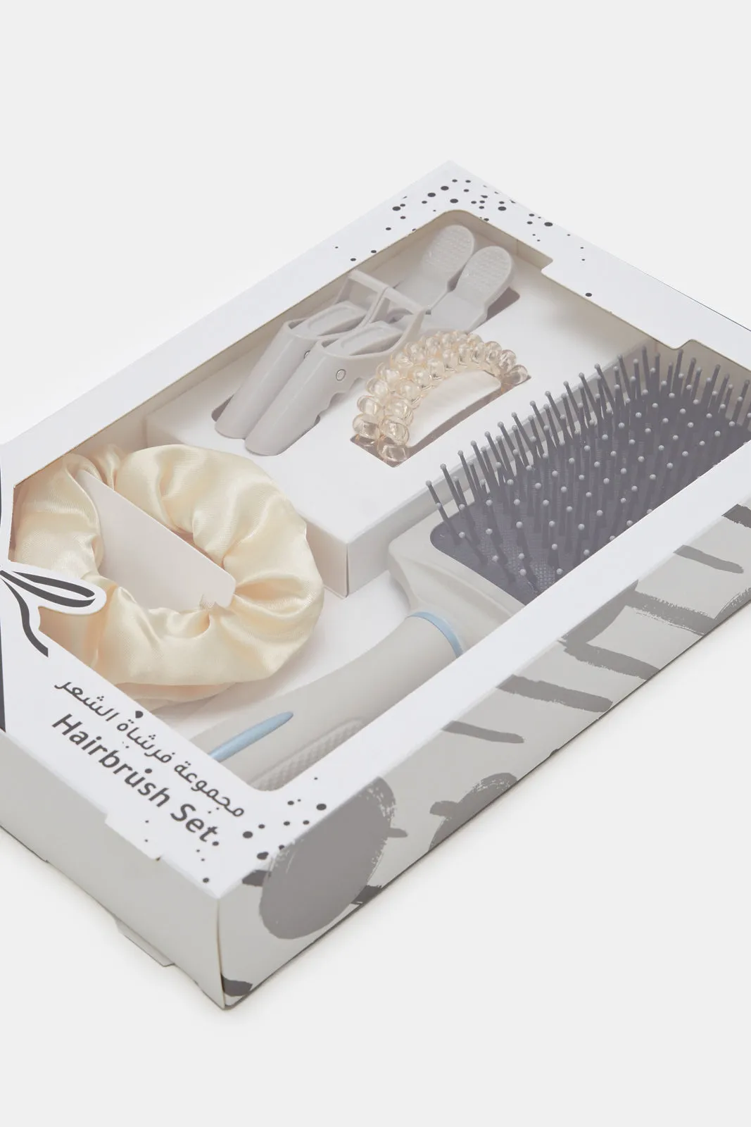 Women Beige Plain Hair Brush Set sold by Redtag product image thumbnail 3