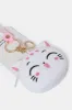 Women White Embellished Cat Bag Add-On sold by Redtag
