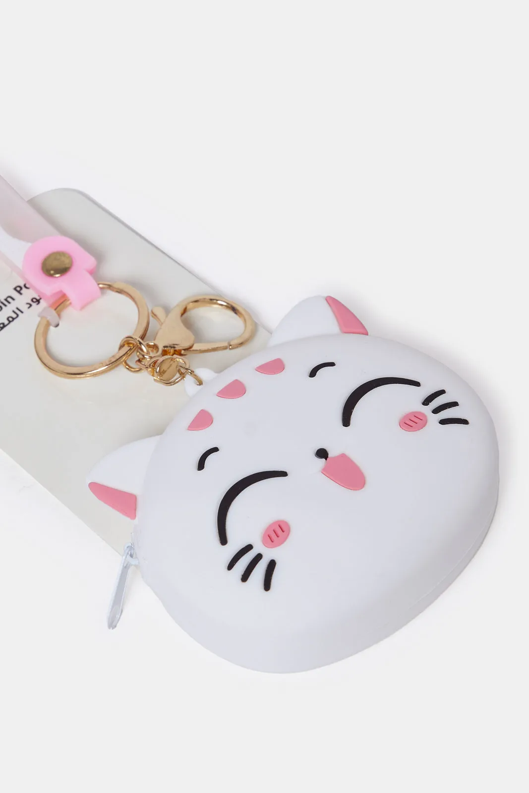 Women White Embellished Cat Bag Add-On sold by Redtag product image thumbnail 3