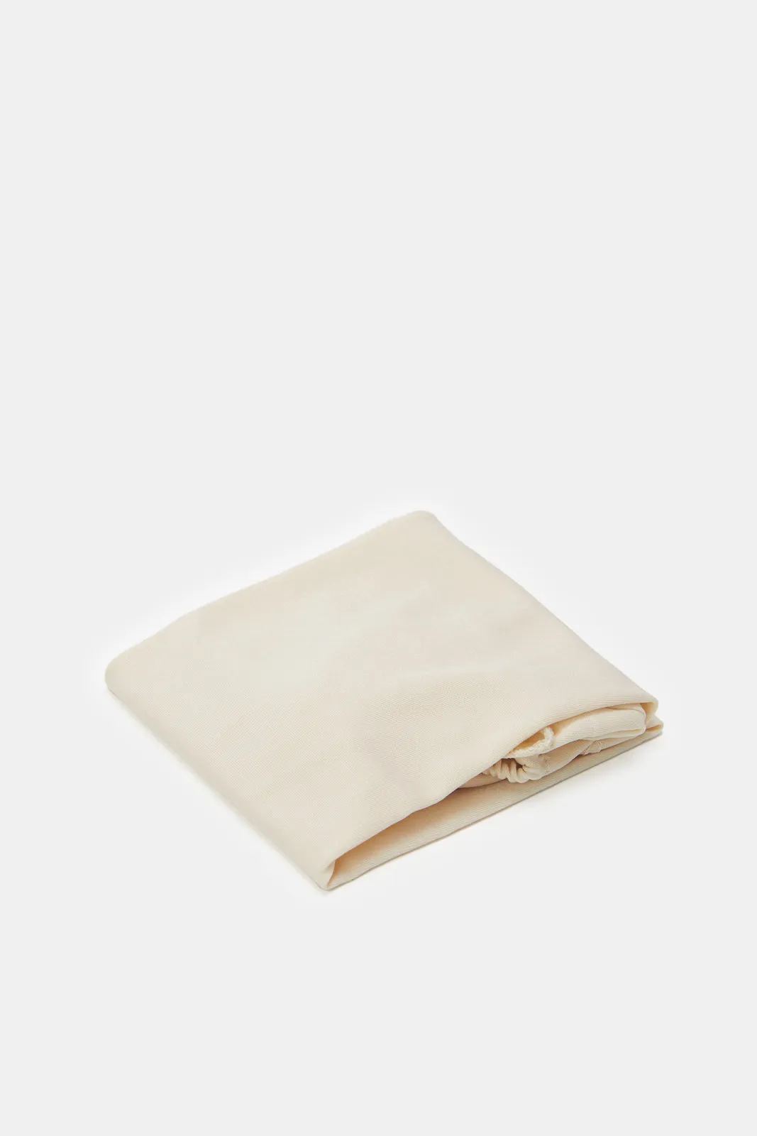 Women Beige Solid Hijab sold by Redtag product image thumbnail 2