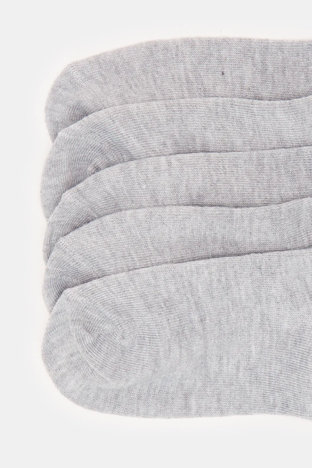 Senior Boys Grey Ankle Length Socks Set (5 Pairs) sold by Redtag product image thumbnail 2