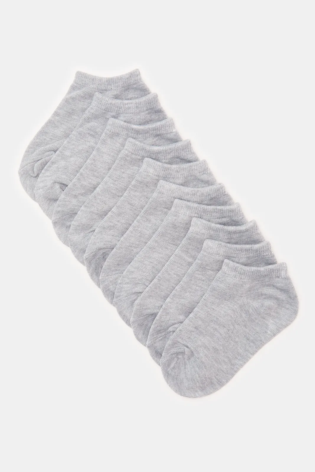 Boys Grey Ankle Length Socks Set (5 Pairs) sold by Redtag