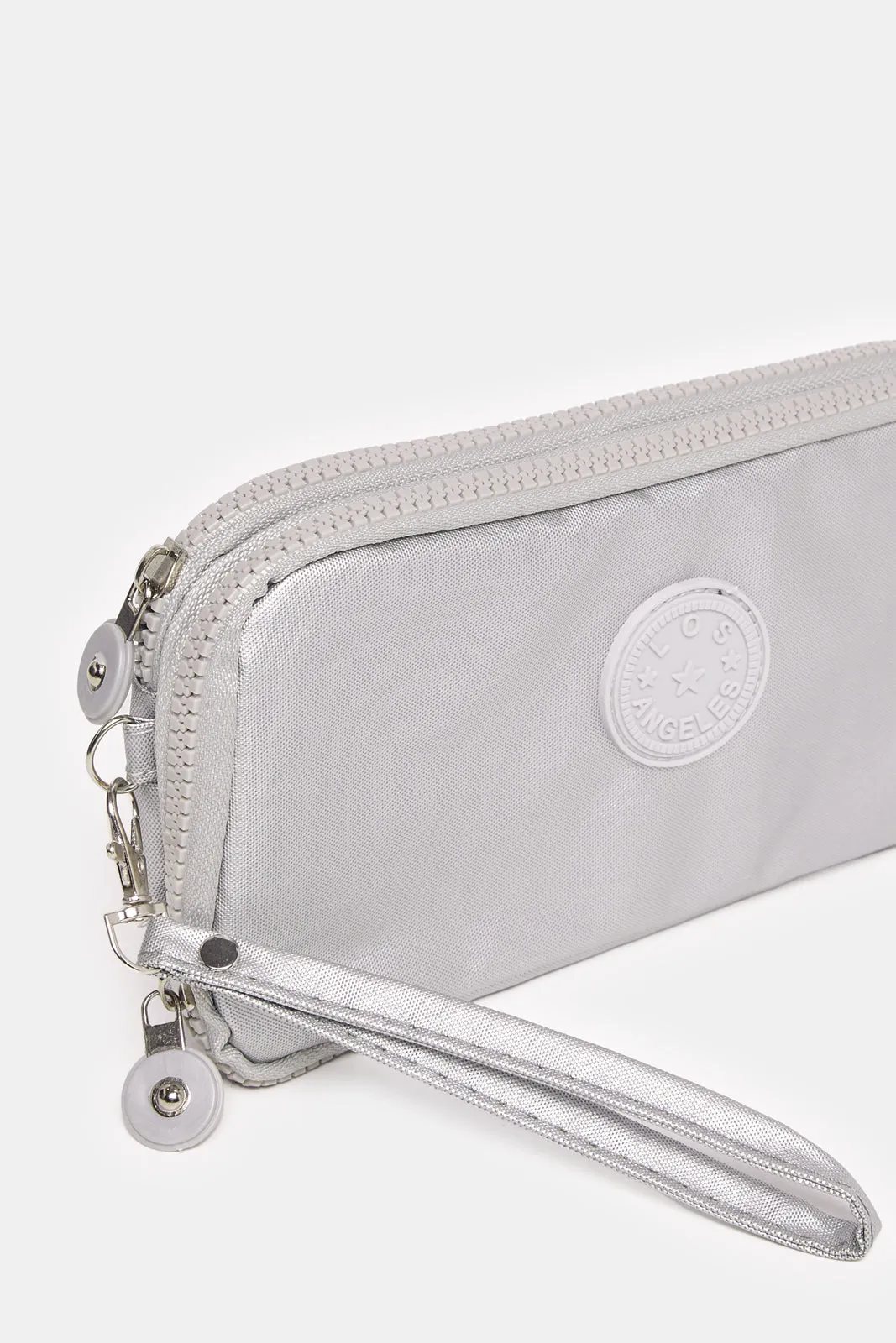 Women Grey Multi Compartment Travel Pouch sold by Redtag product image thumbnail 3