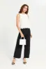 Women Ivory Crochet Front Lined Jersey Top sold by Redtag
