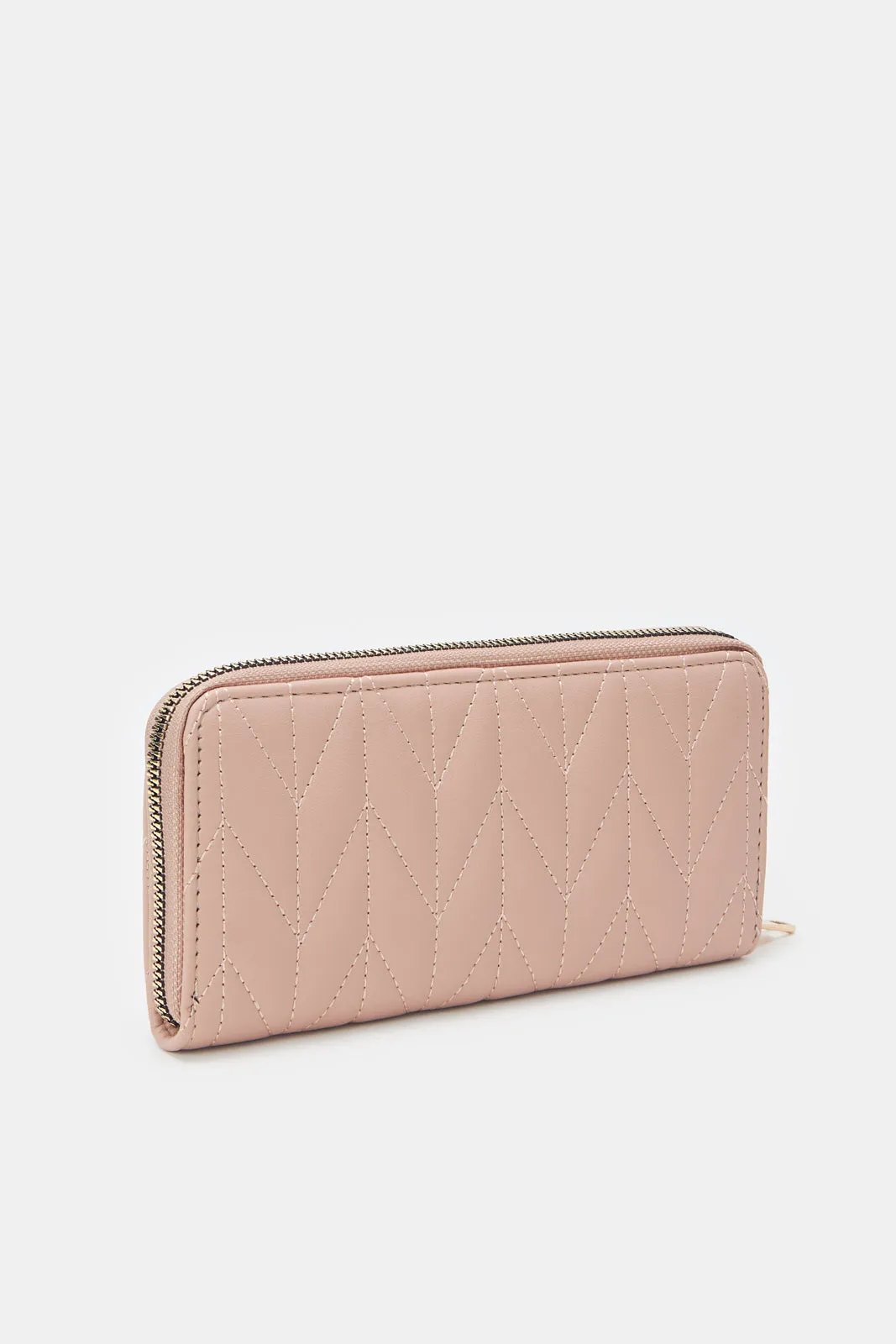 Women Pink Zipper Purse sold by Redtag product image thumbnail 2