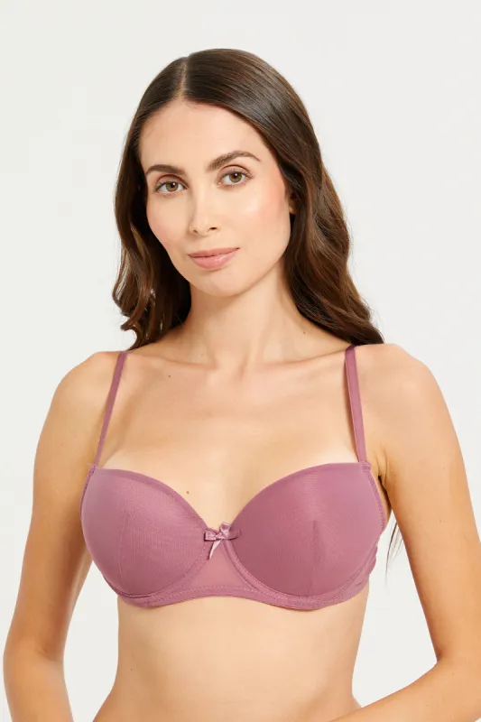 Women Assorted T-Shirt Bra Set (Pack Of 3) sold by Redtag