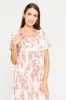 Women Ivory Printed Nightgown sold by Redtag