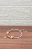Women Gold Bracelet With Heart Charm sold by Redtag