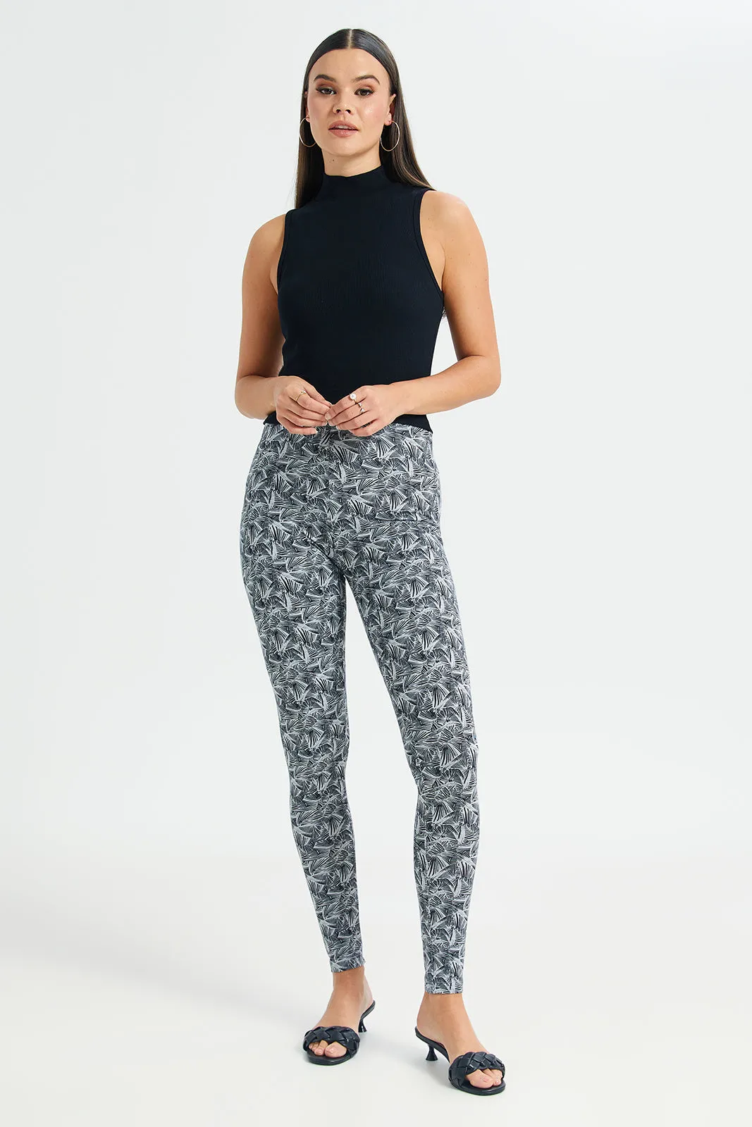 Women Assorted Printed Leggings sold by Redtag product image thumbnail 2