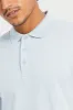 Men Blue Basic Polo Shirt sold by Redtag