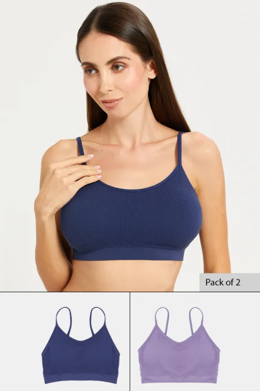 Women Assorted Solid Padded Comfort Bra Set (Pack of 3) sold by Redtag