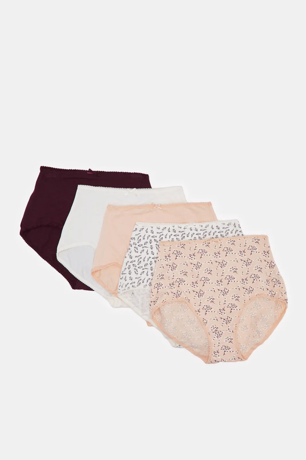 Women Assorted Mama Brief Set (5 Of Pack) sold by Redtag product image thumbnail 5