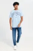 Men Blue Graphic T-Shirt sold by Redtag