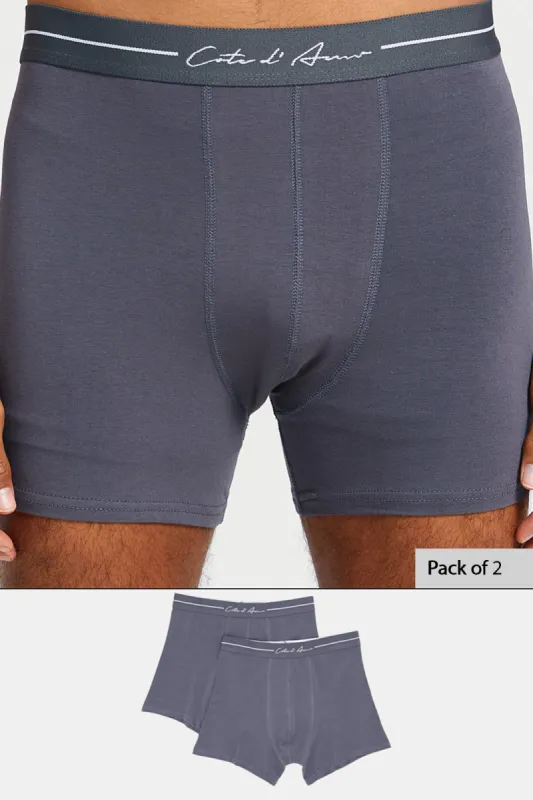Men Charcoal Hipster Set (Pack Of 2) sold by Redtag