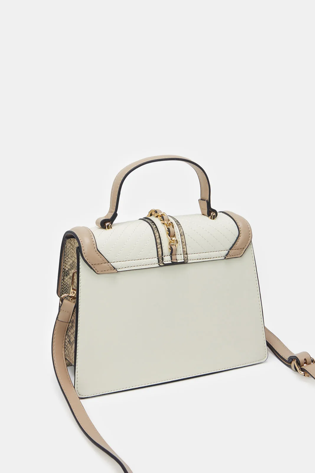 Women Beige Embellished Handbag sold by Redtag product image thumbnail 2
