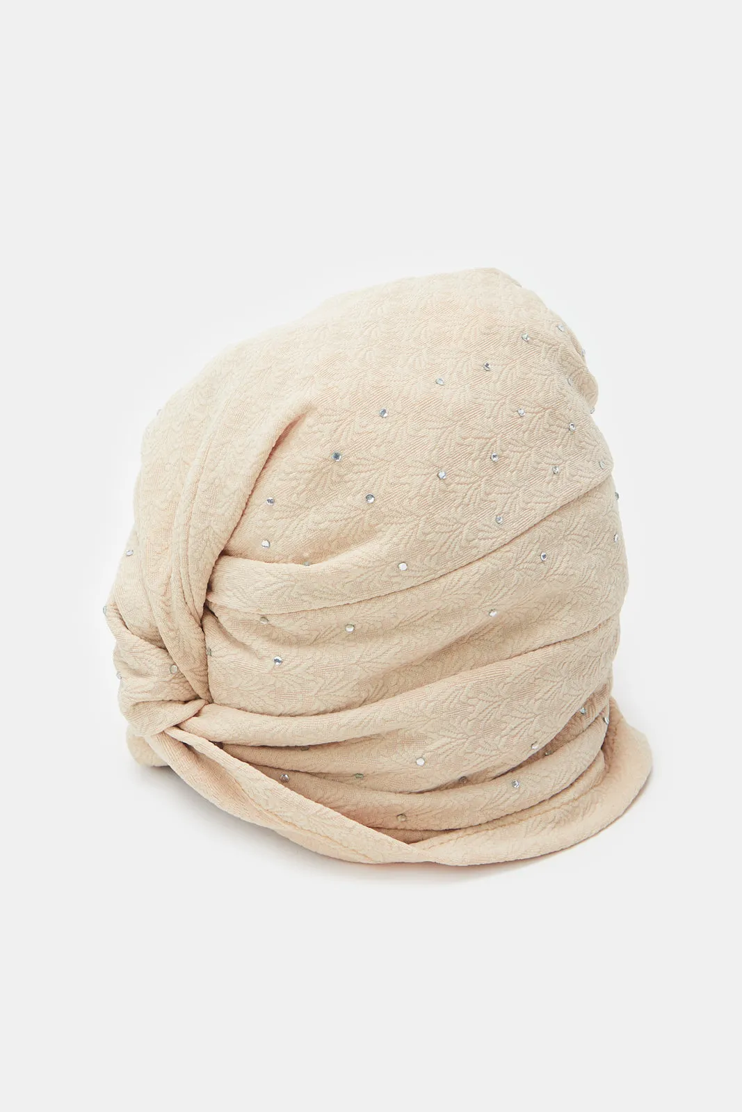 Women Beige Modest Cap sold by Redtag