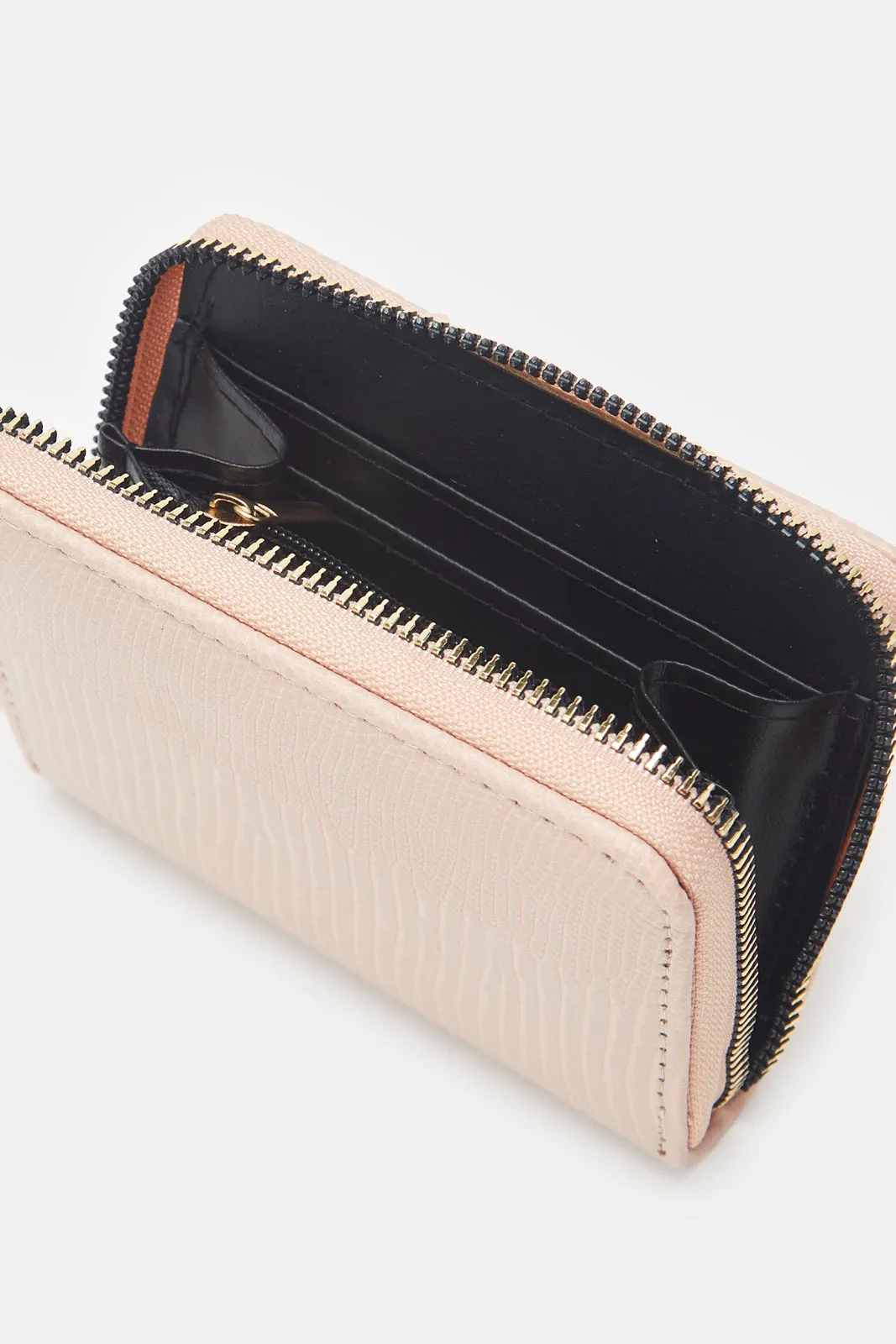 Women Beige Quilted Purse sold by Redtag product image thumbnail 4