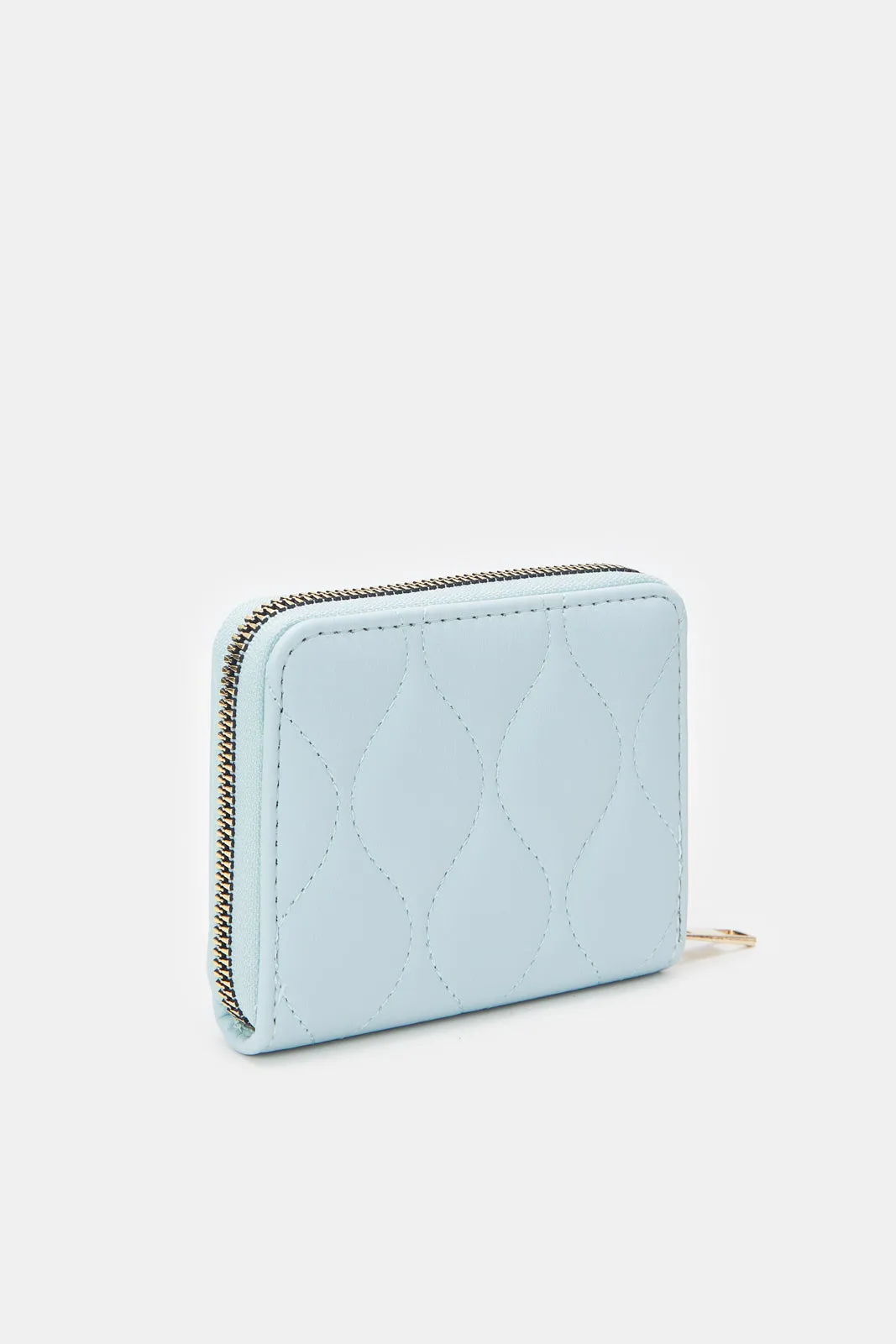 Women Blue Quilted Purse sold by Redtag product image thumbnail 2