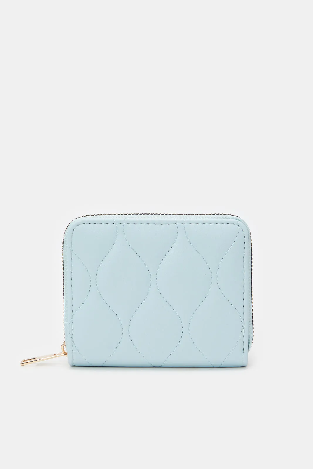 Women Blue Quilted Purse sold by Redtag