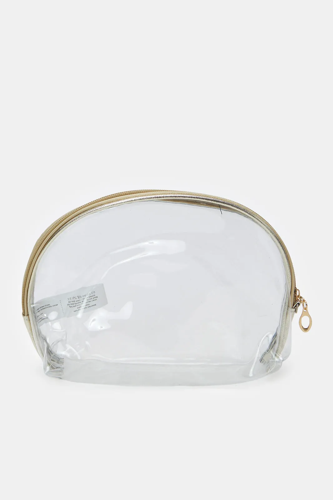 Women Gold Cosmetic Bag Set (3 Piece) sold by Redtag product image thumbnail 2