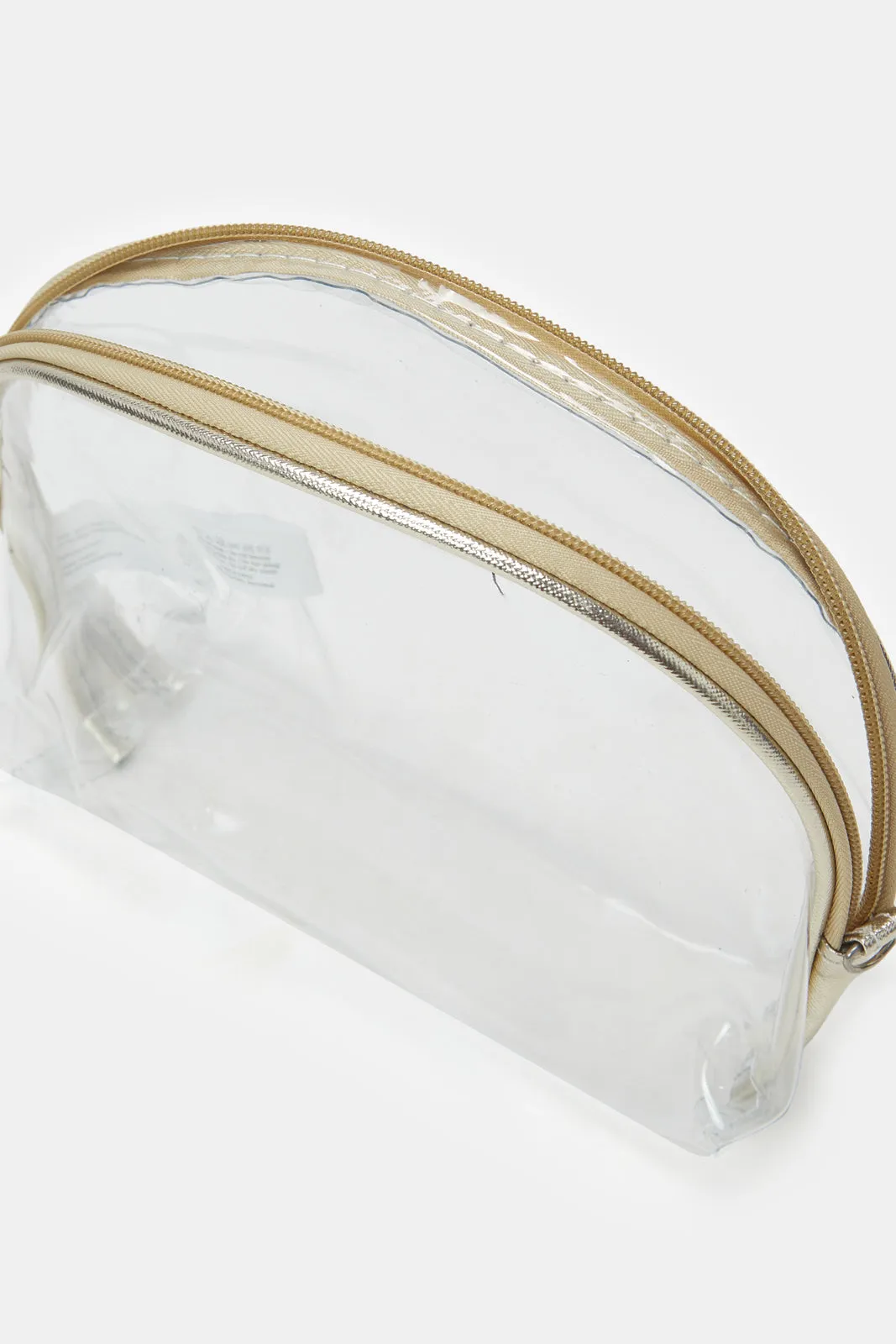 Women Gold Cosmetic Bag Set (3 Piece) sold by Redtag product image thumbnail 3