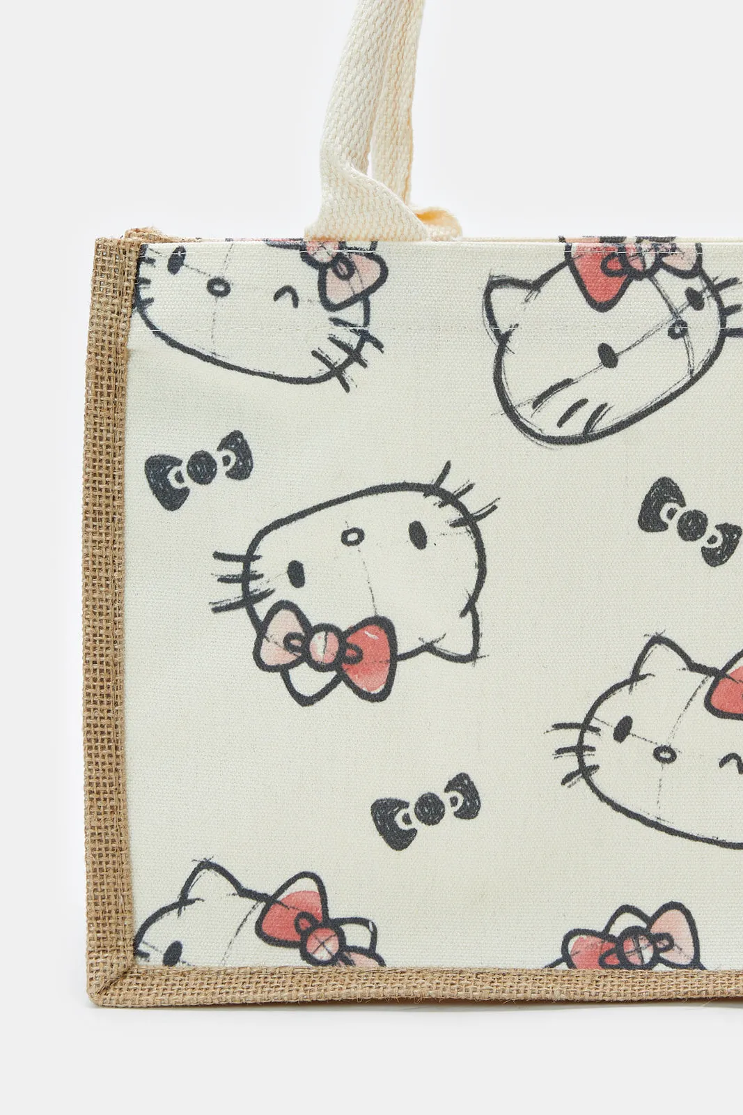 Beige Hello Kitty Shopping Bag sold by Redtag product image thumbnail 3