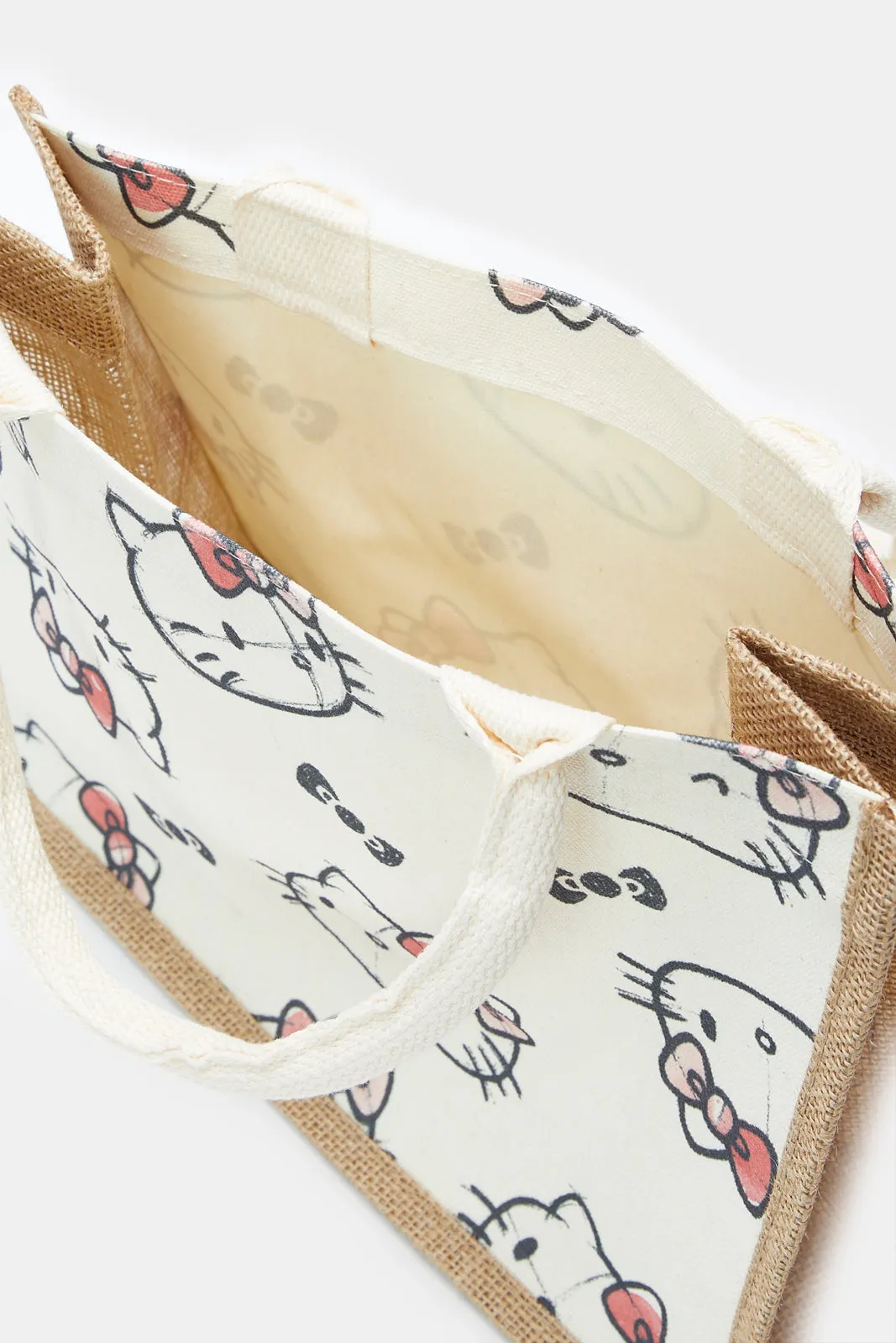 Beige Hello Kitty Shopping Bag sold by Redtag product image thumbnail 4