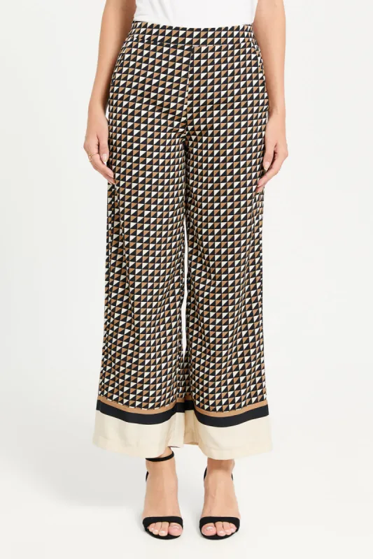 Women Assorted Border Printed Trouser sold by Redtag
