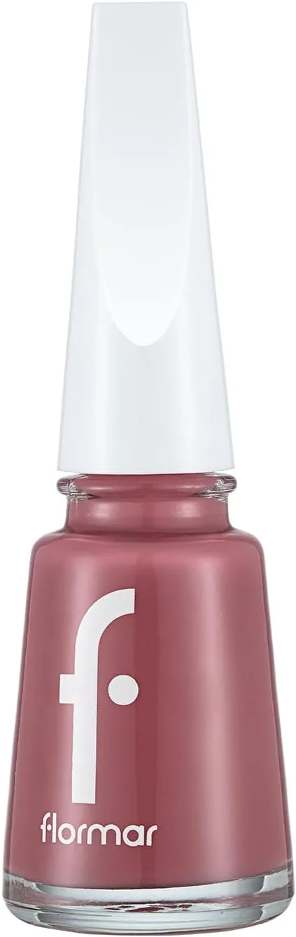 Flormar Nail Enamel With New Improved Formula & Thicker Brush - 506 Peach N Cream sold by Redtag