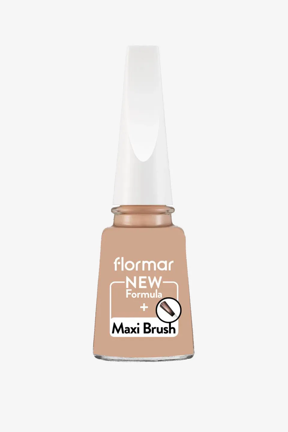 Flormar Classic Nail Enamel With New Improved Formula & Thicker Brush - 079 Beige Desert sold by Redtag