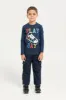 Boys Navy Printed T-Shirt sold by Redtag