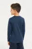Boys Navy Printed T-Shirt sold by Redtag