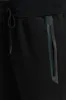 Men Black Soft Touch Zip Pocket Active Pants sold by Redtag