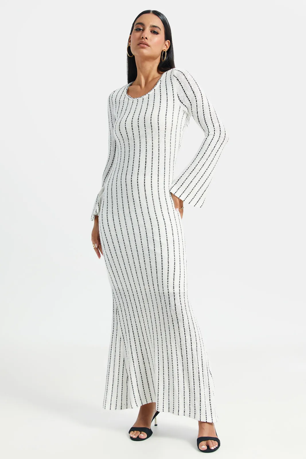 Women Ivory Maxi Dress sold by Redtag