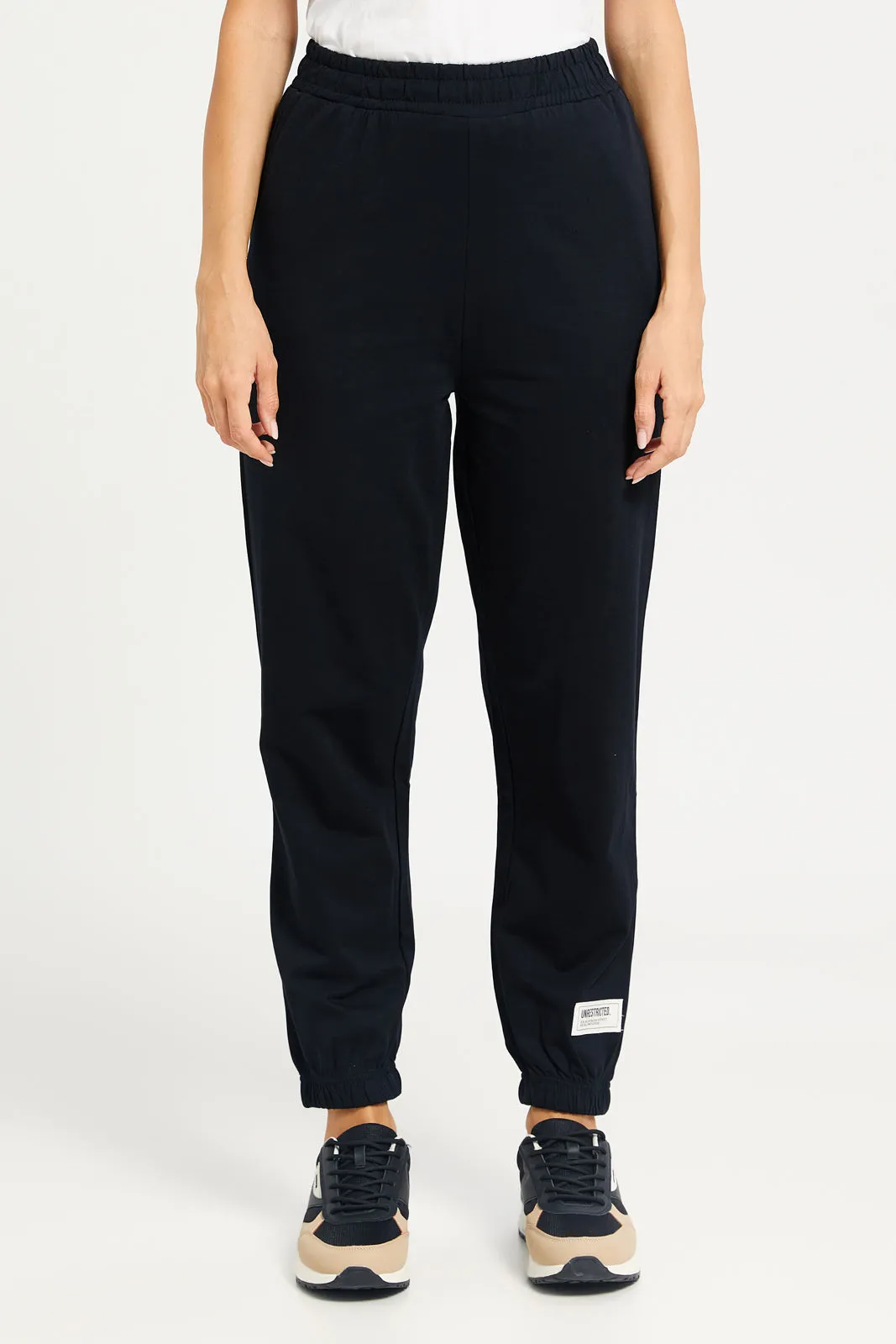 Women Black Active Pants sold by Redtag