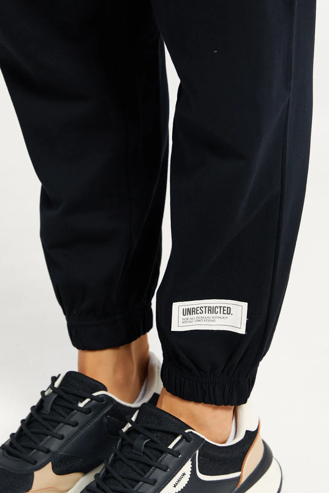 Women Black Active Pants sold by Redtag product image thumbnail 5