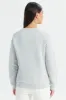 Women Grey Printed Sweatshirt sold by Redtag