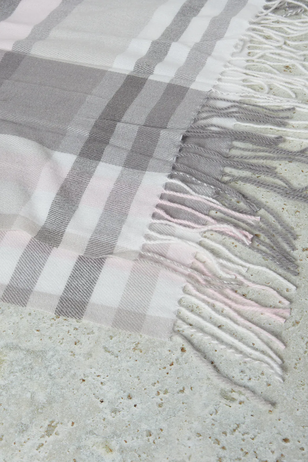 Women Multicolour Knitted Blanket Scarf sold by Redtag product image thumbnail 4