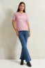 Women Mauve Printed T-Shirt sold by Redtag