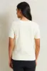 Women Beige Embellished T-Shirt sold by Redtag
