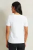 Women White Printed T-Shirt sold by Redtag