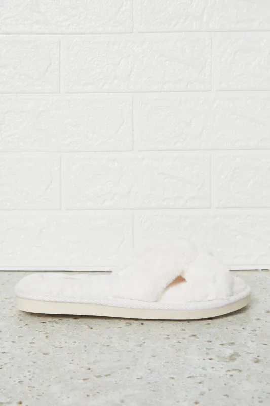 Women Ivory H Upper Slipper sold by Redtag