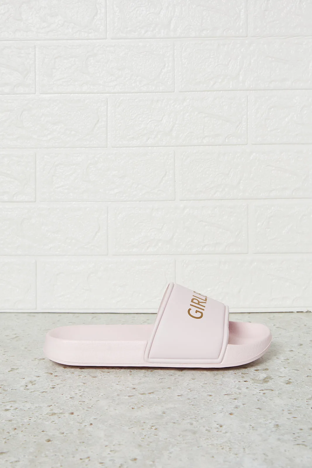 Women Pink Printed Slide sold by Redtag