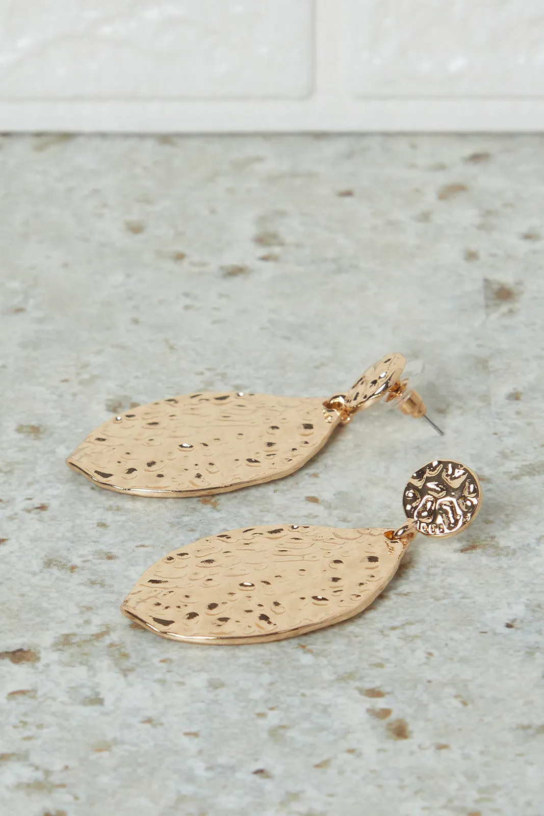 Women Gold Embellished Earring sold by Redtag product image thumbnail 2