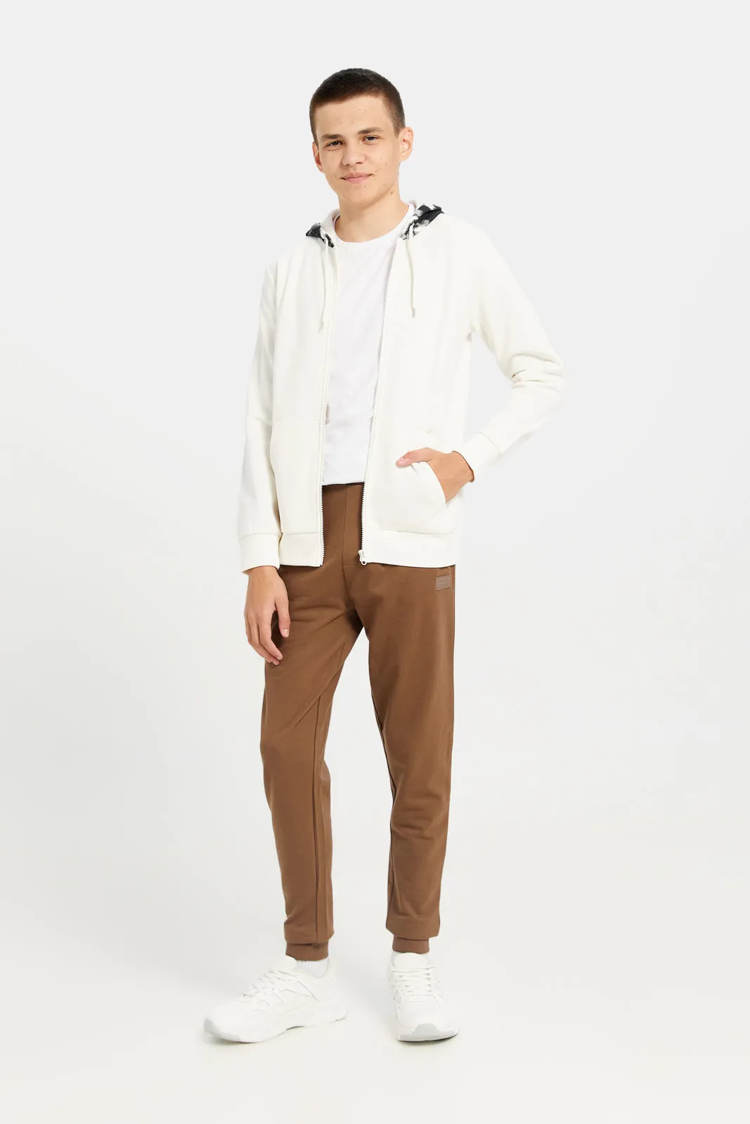 Senior Boys Brown Table Active Pants sold by Redtag product image thumbnail 2