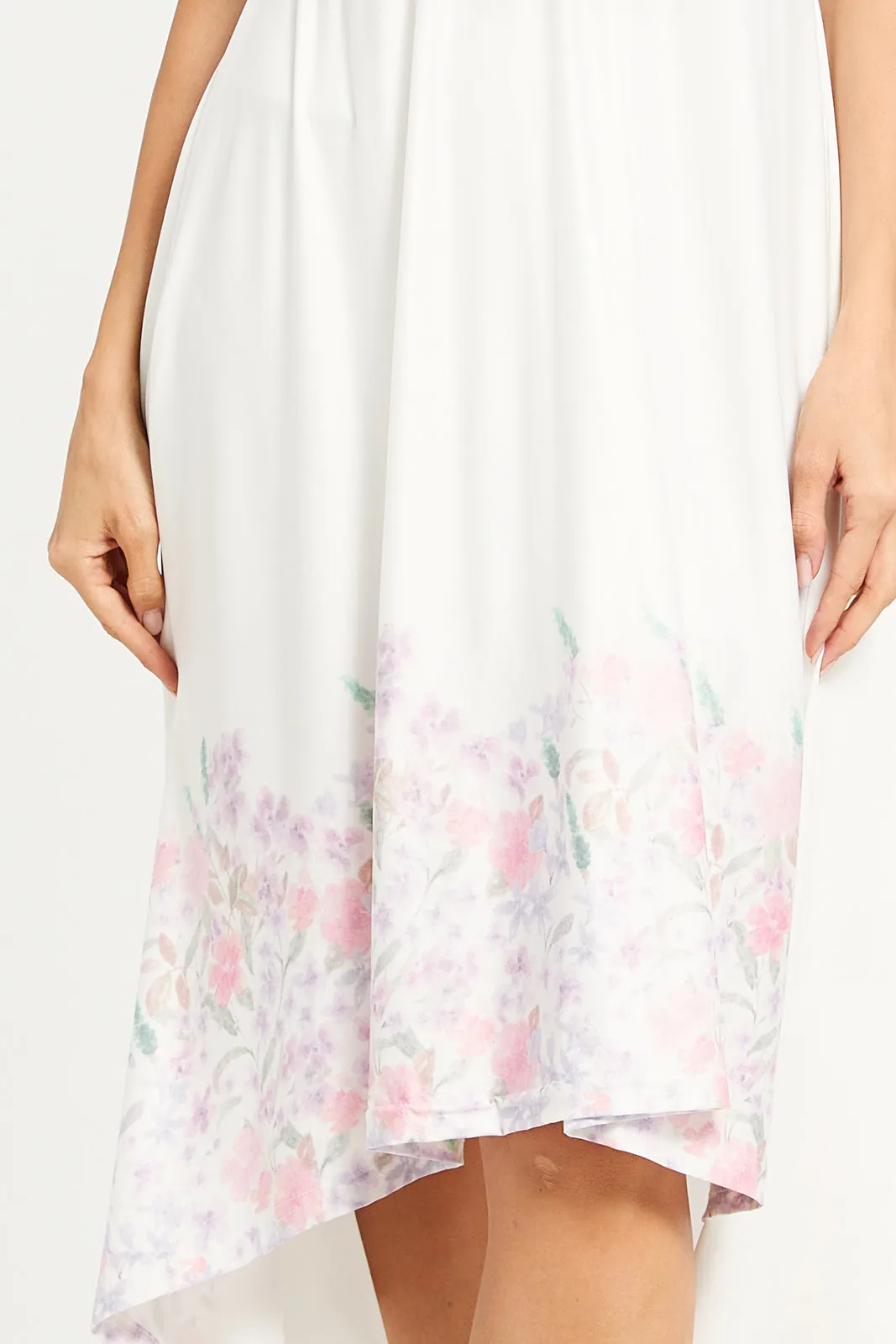 Women White Essential Chemise sold by Redtag product image thumbnail 3