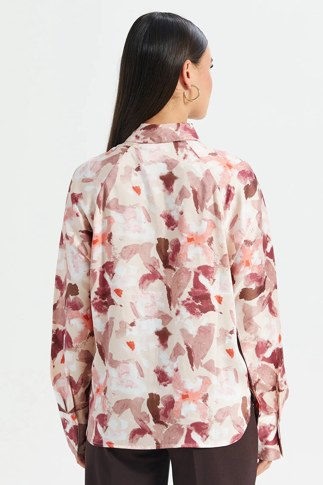 Women Assorted Printed Satin Blouse sold by Redtag product image thumbnail 3