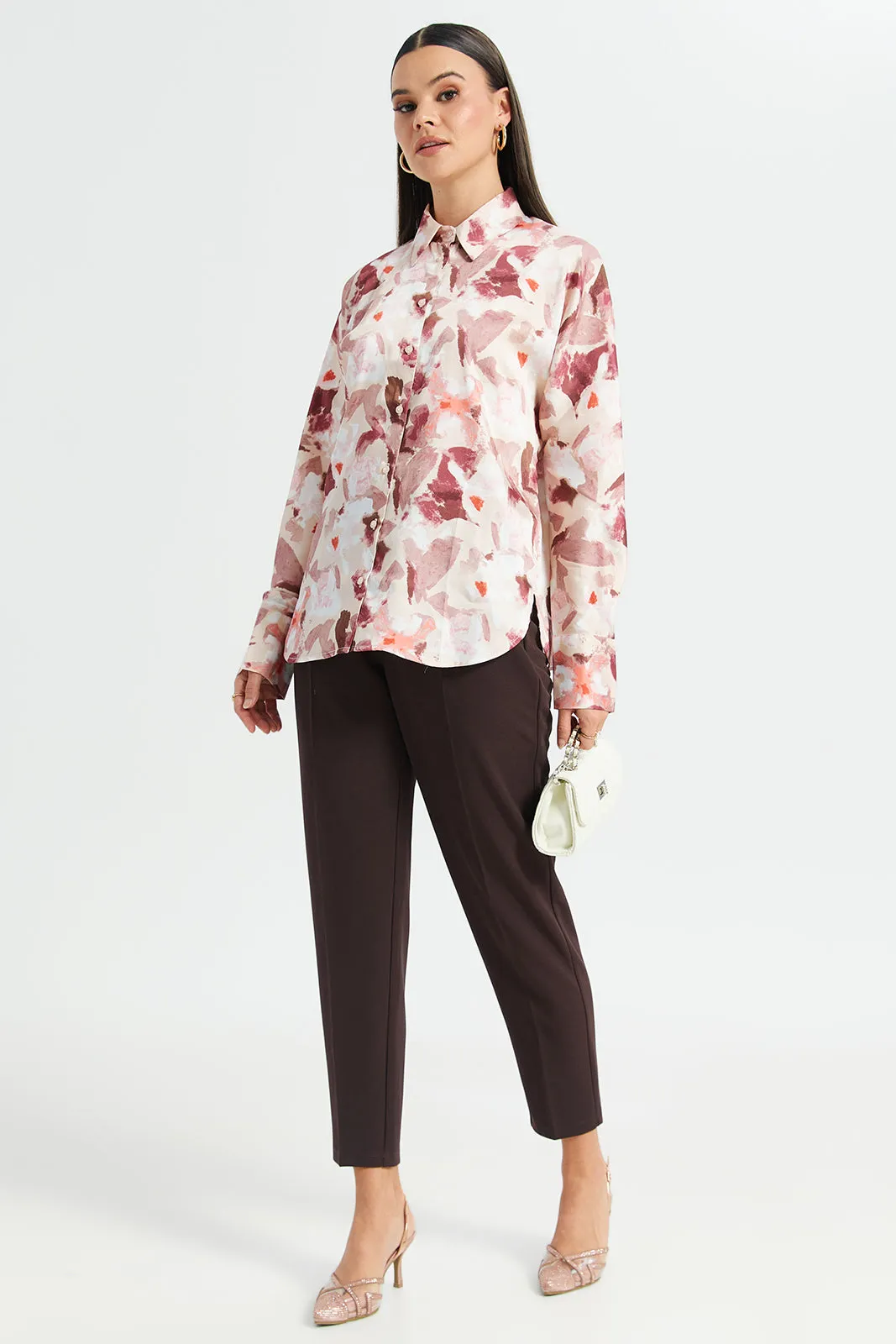 Women Assorted Printed Satin Blouse sold by Redtag product image thumbnail 2