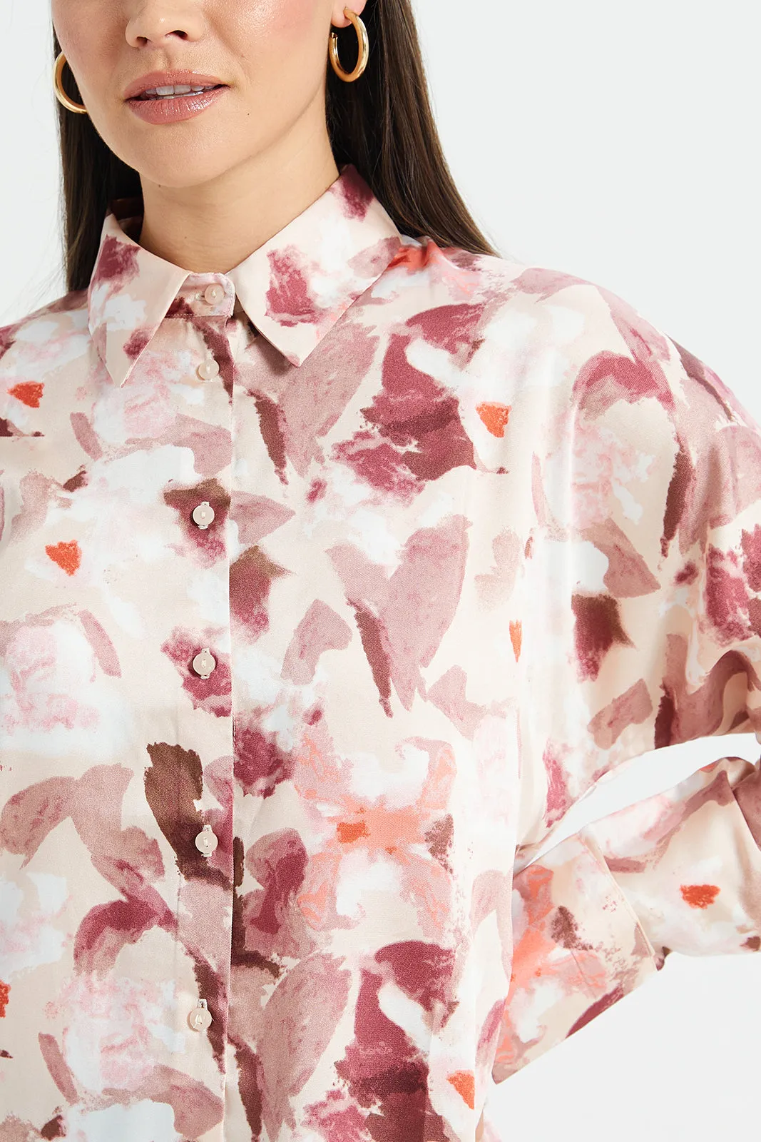 Women Assorted Printed Satin Blouse sold by Redtag product image thumbnail 4